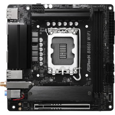 Scheda Madre ASROCK B860I WIFI LGA 1851 DDR5 Mini ITX