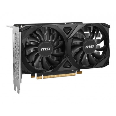 Scheda Video MSI Nvidia GeForce RTX 3050 Ventus 2X E OC 6GB GDDR6 Nero