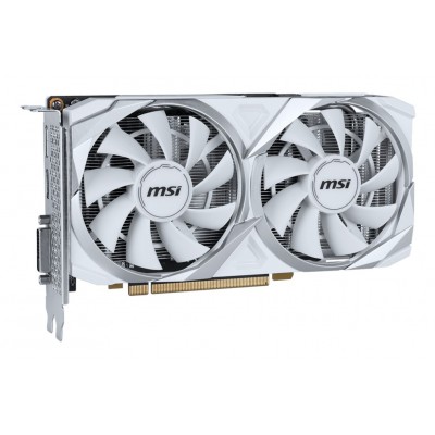 Scheda Video MSI Nvidia GeForce RTX 3050 Ventus 2X XS OC Bianco 8GB GDDR6