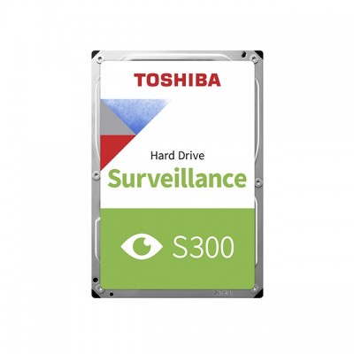 HDD 3,5" Toshiba S300 Surveillance HDWT860UZSVA 6TB 5400rpm Sata III 256MB (D)