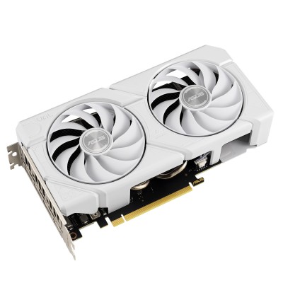 Scheda Video Asus Nvidia GeForce RTX 4060TI  DUAL EVO OC 8GB GDDR6 Bianco