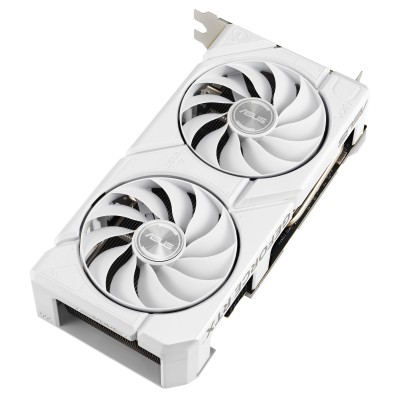 Scheda Video Asus Nvidia GeForce RTX 4060TI  DUAL EVO OC 8GB GDDR6 Bianco