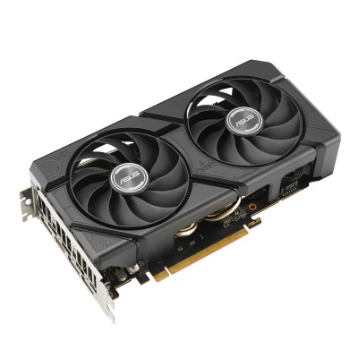 Scheda Video Asus Radeon RX 7600 Dual EVO OC 8GB GDDR6 Nero