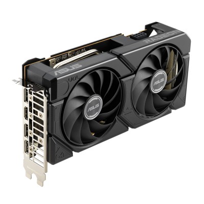 Scheda Video Asus Radeon RX 7600 Dual EVO OC 8GB GDDR6 Nero