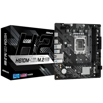 Scheda Madre ASROCK H610M-H2/M.2 D5 LGA 1700 DDR5 Micro ATX