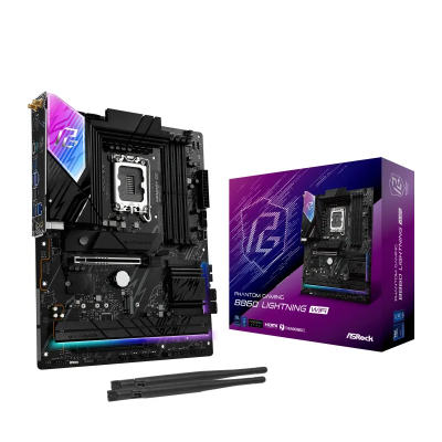 Scheda Madre ASROCK B860 Phantom Gaming Lightning WIFI LGA 1851 DDR5 ATX