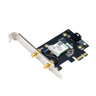 Scheda Wireless ASUS PCE-BE6500 PCIE WiFi 7 BT 5.4