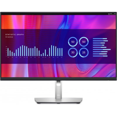 Monitor Dell P2723DE 27'' QHD IPS 60 Hz HDMI DisplayPort LED Argento Nero