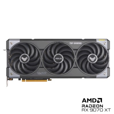 Scheda Video AMD ASUS TUF Radeon RX 9070 XT OC Edition 16GB GDDR6 Nero Scheda Video AMD ASUS TUF Radeon RX 9070 XT OC Edition 16GB GDDR6 Nero