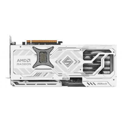 Scheda Video AMD ASRock Radeon RX 9070 XT 16GB Steel Legend Bianco