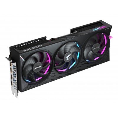 Scheda Video AMD Gigabyte Aorus Radeon RX 9070 XT Elite 16GB GDDR6 Nero Scheda Video AMD Gigabyte Aorus Radeon RX 9070 XT Elite 16GB GDDR6 Nero