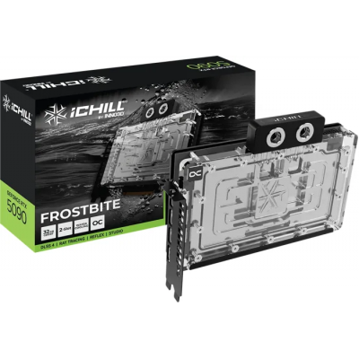 Scheda Video INNO3D Nvidia GeForce RTX 5090 iChill Frostbite OC WaterBlock 32GB GDDR7 Scheda Video INNO3D Nvidia GeForce RTX 5090 iChill Frostbite OC WaterBlock 32GB GDDR7