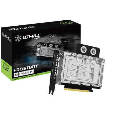 Scheda Video INNO3D Nvidia GeForce RTX 5080 iChill Frostbite OC WaterBlock 16GB GDDR7 Scheda Video INNO3D Nvidia GeForce RTX 5080 iChill Frostbite OC WaterBlock 16GB GDDR7