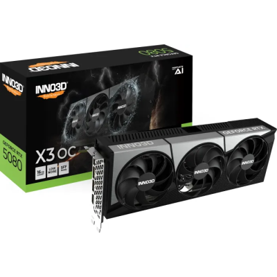 Scheda Video INNO3D Nvidia GeForce RTX 5080 X3 OC 16GB GDDR7