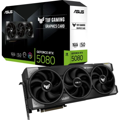 Scheda Video ASUS TUF Gaming Nvidia GeForce RTX 5080 16GB GDDR7 Nero Scheda Video ASUS TUF Gaming Nvidia GeForce RTX 5080 16GB GDDR7 Nero