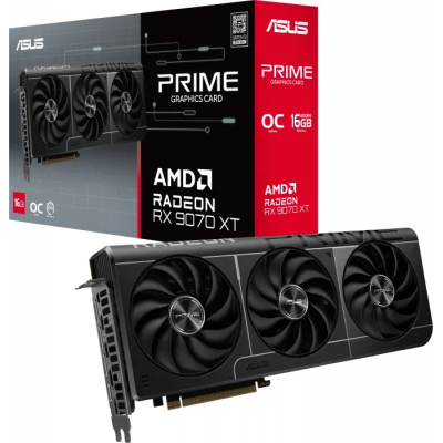 Scheda Video AMD Asus Prime RX 9070 Fight Edition 16GB OC GDDR6 Nero Scheda Video AMD Asus Prime RX 9070 Fight Edition 16GB OC GDDR6 Nero