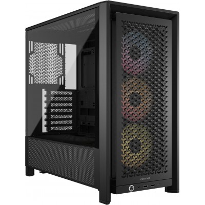 Case Corsair Frame 4000D RS ARGB Midi-Tower E-ATX Vetro Temperato Nero