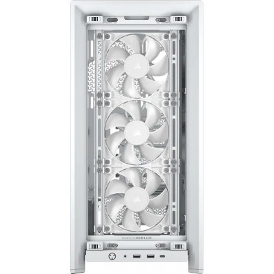 Case Corsair frame 4000D MIDI-Tower E-ATX Vetro Temperato Bianco