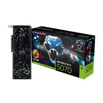 Scheda Video Gainward Nvidia GeForce RTX 5070 Python III OC 12GB GDDR7 Nero Scheda Video Gainward Nvidia GeForce RTX 5070 Python III OC 12GB GDDR7 Nero