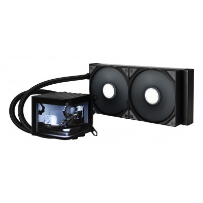 Dissipatore a Liquido TRYX PANORAMA 240mm LCD 3D Amoled Nero