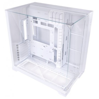 Case Lian Li O11 Vision Compact Midi Tower E-ATX  Vetro Temperato Bianco