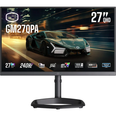 Monitor Cooler Master GM27QPA 27" QHD IPS AdaptiveSync 240Hz Nero