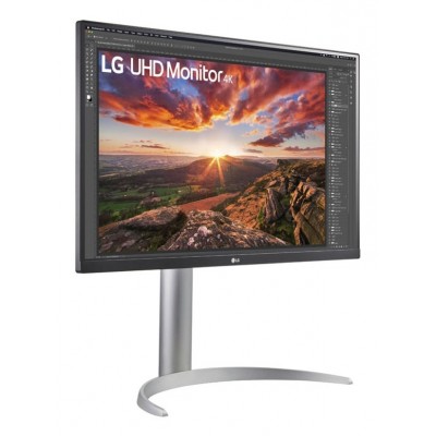 Monitor LG 27UP850K-W 27" Argento Nero UltraHD 4K IPS USB-C