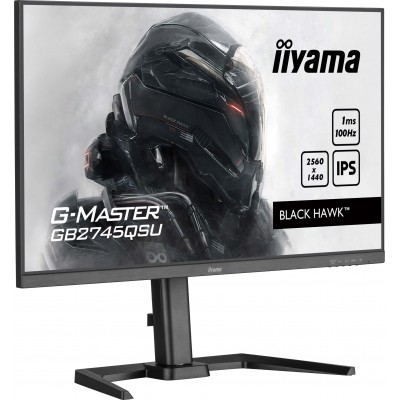 Monitor IIYAMA G-Master GB2745QSU-B2 27" Nero QHD IPS USB-Hub 100Hz