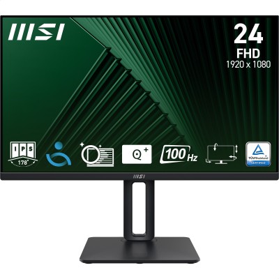 Monitor MSI PRO MP245PG 24" Nero Full HD IPS Adaptive-Sync 100Hz
