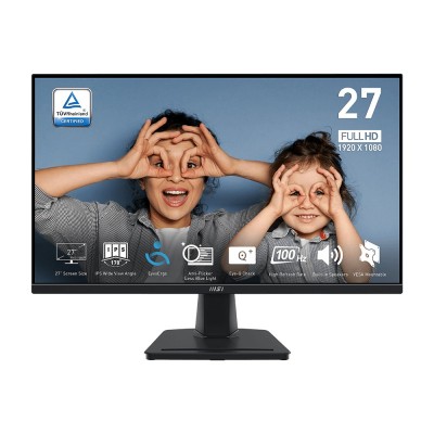 Monitor MSI PRO MP275QDE 27" Nero WQHD IPS Adaptive-Sync HDR 100Hz