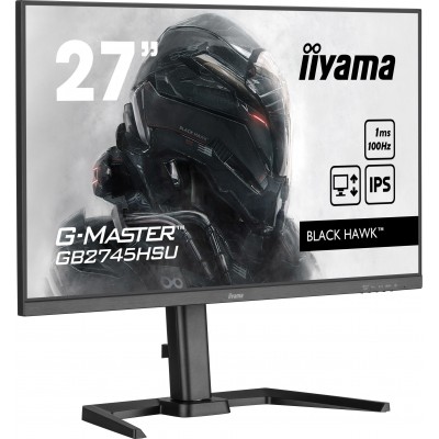 Monitor IIYAMA G-Master GB2745HSU-B2 27" Nero Full HD IPS Adaptive-Sync 100Hz Monitor IIYAMA G-Master GB2745HSU-B2 27" Nero Full HD IPS Adaptive-Sync 100Hz