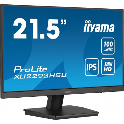 Monitor IIYAMA ProLite XU2293HSU-B7 22" Nero Full HD IPS Adaptive-Sync 100Hz