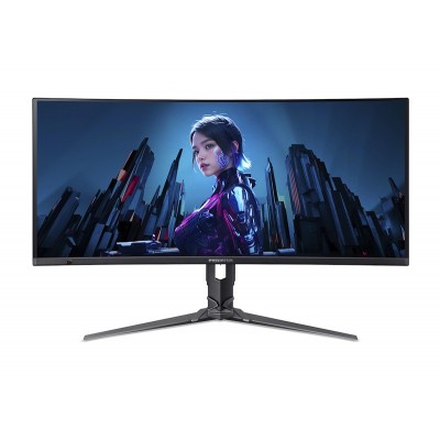 Monitor ACER Predator X34 X5 QD-OLED 34" Nero UWQHD Curvo AMD FreeSync Premium Pro USB-C 240Hz Monitor ACER Predator X34 X5 QD-OLED 34" Nero UWQHD Curvo AMD FreeSync Premium Pro USB-C 240Hz