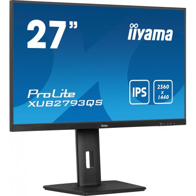 Monitor IIYAMA ProLite XUB2793QS-B7 27" Nero QHD IPS Adaptive-Sync 100Hz