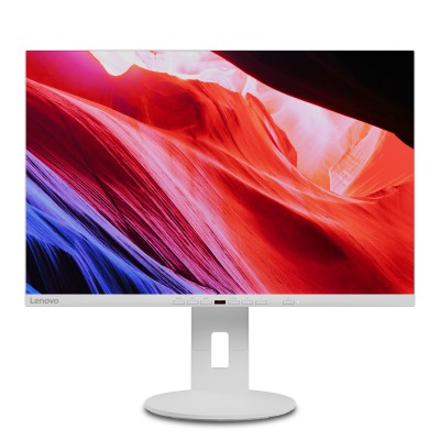 Monitor Lenovo C24d-20 24" Bianco WUXGA IPS USB Hub
