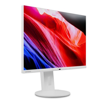 Monitor Lenovo C24d-20 24" Bianco WUXGA IPS USB Hub