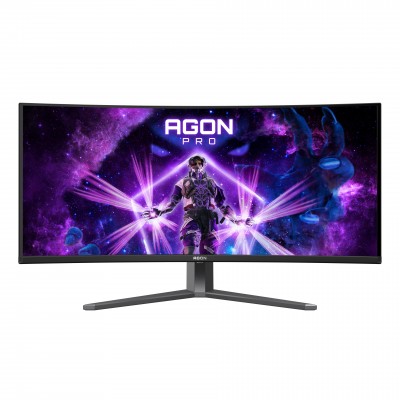 Monitor AOC OLED PRO AG346UCD 34" dunkelGrigio Nero WQHD QD-OLED Curvo USB Hub 175Hz