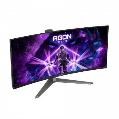 Monitor AOC OLED PRO AG346UCD 34" dunkelGrigio Nero WQHD QD-OLED Curvo USB Hub 175Hz