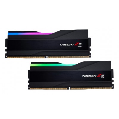 DIMM 64 GB DDR5-6000 (schwarz, F5-6000J2836G32GX2-TZ5RK, Trident Z5 RGB, INTEL XMP) DIMM 64 GB DDR5-6000 (schwarz, F5-6000J2836G32GX2-TZ5RK, Trident Z5 RGB, INTEL XMP)