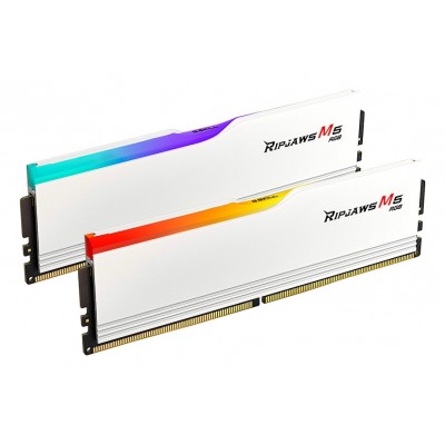 DIMM 64 GB DDR5-6000 (2x 32 GB) Dual-Kit (weiß, F5-6000J2836G32GX2-RM5RW, Ripjaws M5, INTEL XMP) DIMM 64 GB DDR5-6000 (2x 32 GB) Dual-Kit (weiß, F5-6000J2836G32GX2-RM5RW, Ripjaws M5, INTEL XMP)