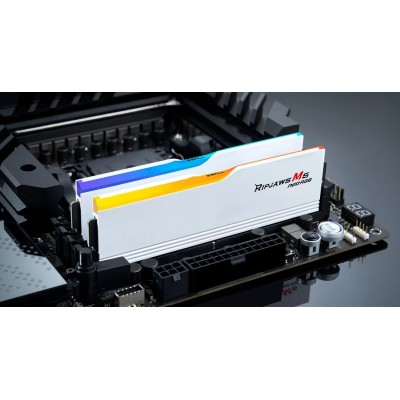 DIMM 64 GB DDR5-6000 (2x 32 GB) Dual-Kit (weiß, F5-6000J3040G32GX2-RM5NRW, Ripjaws M5 Neo, AMD EXPO) DIMM 64 GB DDR5-6000 (2x 32 GB) Dual-Kit (weiß, F5-6000J3040G32GX2-RM5NRW, Ripjaws M5 Neo, AMD EXPO)