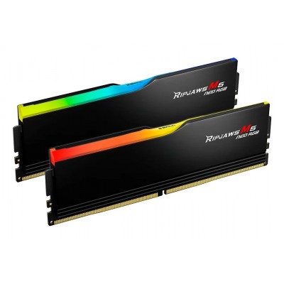 DIMM 64 GB DDR5-6000 (2x 32 GB) Dual-Kit (schwarz, F5-6000J3040G32GX2-RM5NRK, Ripjaws M5 Neo, AMD EXPO) DIMM 64 GB DDR5-6000 (2x 32 GB) Dual-Kit (schwarz, F5-6000J3040G32GX2-RM5NRK, Ripjaws M5 Neo, AMD EXPO)