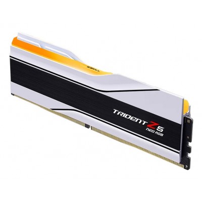 DIMM 64 GB DDR5-6000 (2x 32 GB) Dual-Kit (weiß, F5-6000J3636F32GX2-TZ5NRW, Trident Z5 Neo RGB, INTEL XMP, AMD EXPO) DIMM 64 GB DDR5-6000 (2x 32 GB) Dual-Kit (weiß, F5-6000J3636F32GX2-TZ5NRW, Trident Z5 Neo RGB, INTEL XMP, AMD EXPO)