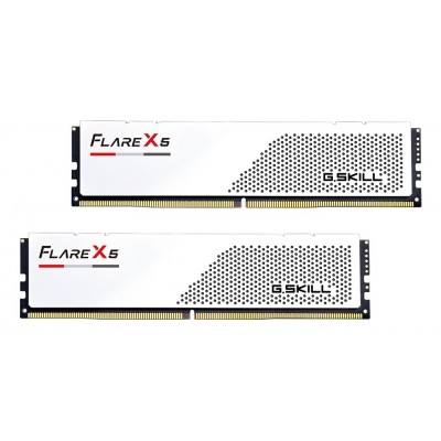 DIMM 96 GB DDR5-6000 (2x 48 GB) Dual-Kit (weiß, F5-6000J3036F48GX2-FX5W, Flare X5, AMD EXPO) DIMM 96 GB DDR5-6000 (2x 48 GB) Dual-Kit (weiß, F5-6000J3036F48GX2-FX5W, Flare X5, AMD EXPO)