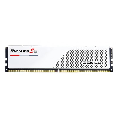 DIMM 96 GB DDR5-6000 (2x 48 GB) Dual-Kit (weiß, F5-6000J3036F48GX2-RS5W, Ripjaws S5, INTEL XMP, AMD EXPO) DIMM 96 GB DDR5-6000 (2x 48 GB) Dual-Kit (weiß, F5-6000J3036F48GX2-RS5W, Ripjaws S5, INTEL XMP, AMD EXPO)