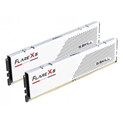 DIMM 32 GB DDR5-6400 (2x 16 GB) Dual-Kit (weiß, F5-6400J3240G16GX2-FX5W, Flare X5, AMD EXPO)