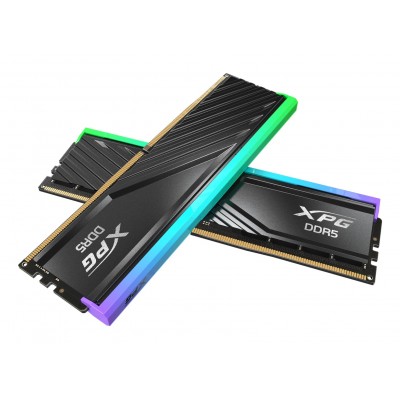 DIMM 16 GB DDR5-5600 (2x 8 GB) Dual-Kit (schwarz, AX5U5600C468G-DTLABRBK, XPG Lancer Blade RGB, INTEL XMP, AMD EXPO)