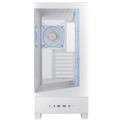 Case ASUS A31 Plus TG ARGB WHITE Midi Tower Bianco