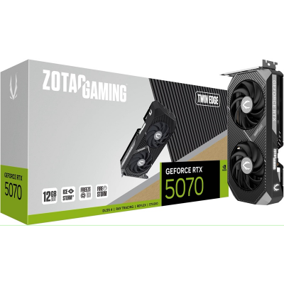 Scheda Video Zotac GAMING GeForce RTX 5070 Twin Edge NVIDIA 12 GB GDDR7 Scheda Video Zotac GAMING GeForce RTX 5070 Twin Edge NVIDIA 12 GB GDDR7