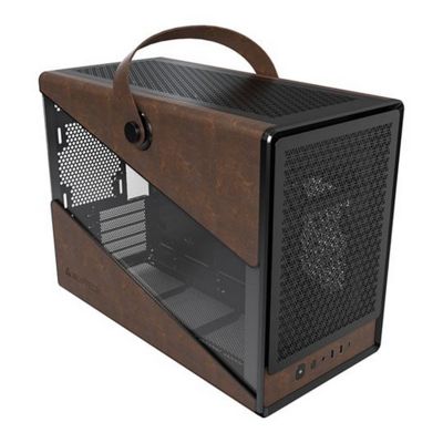 Case Montech Heritage Black Midi Tower Nero/Marrone